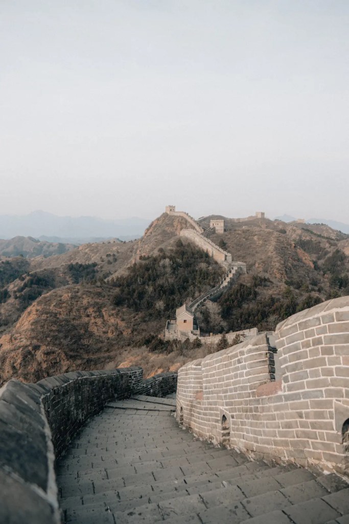 Muralla China Jinshanling en Noviembre