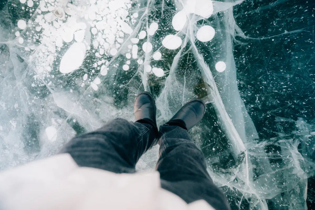 iced songhua river